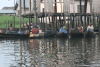 Market Boats Waiting Customers