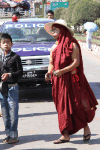 Only Monk Saw Procession