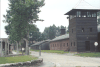 Guard tower at Auschwitz