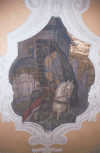 Ceiling Mosaic Closeup